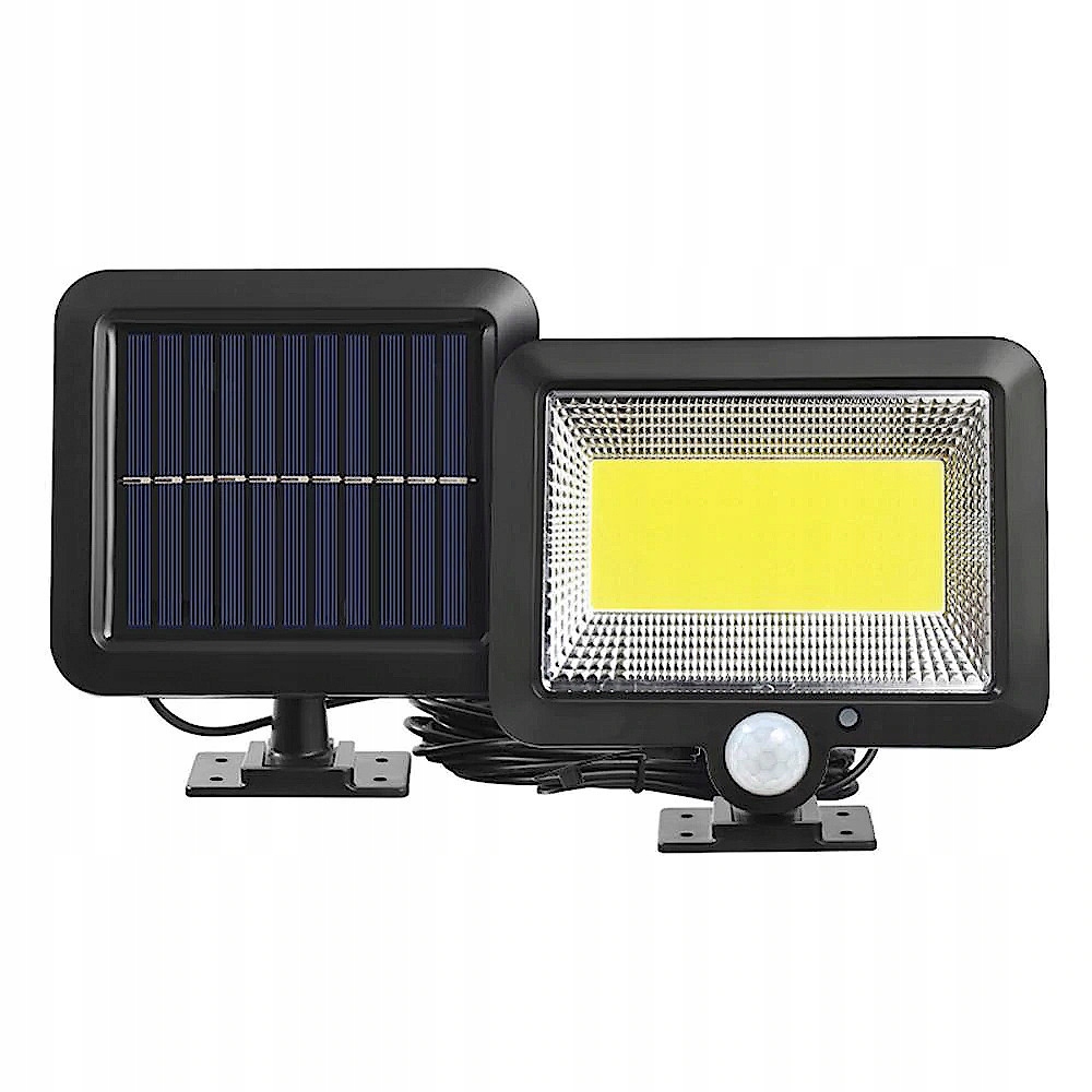Led záhradné nástenné svietidlo čierne, integrovaný 10W LED zdroj